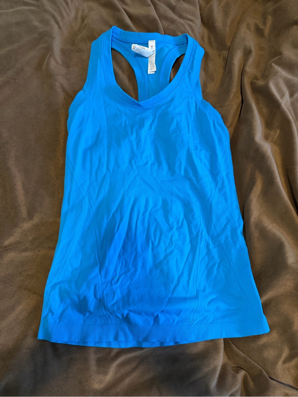 Athleta Bright Blue Racerback Tank